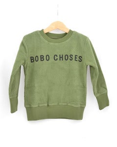 Image of bobo choses | khaki 'classic' sweatshirt