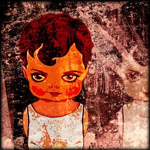 Image of "Dolls: Rose Red" <br> Sizes: 4x4", 6x6" & 8x8" 
