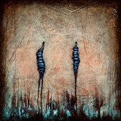 Image of "Drip Human Two 1 Rose" <br> Sizes: 4x4", 6x6" & 8x8" 