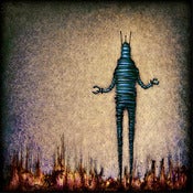 Image of "Drip RobotC 2 Yellow" <br> Sizes: 4x4", 6x6", 8x8", 12x12" 