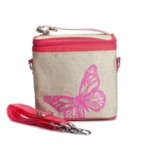 Image of So Young Mother Cooler Bag - Pink Butterfly