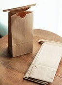 Image of 1/2 Pound Kraft Tin Tie Coffee Bags