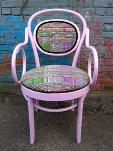 Image of Pink Taco Bentwood Chair