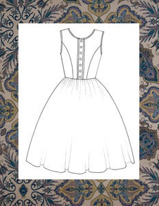 Image of Judith in Blue Tones Print