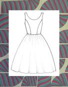 Image of Emma in Graphic Stripe Print