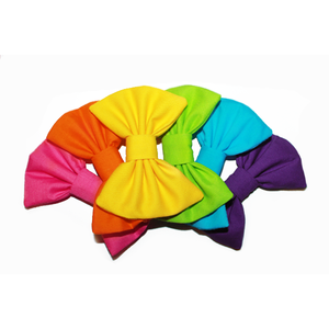 Image of Micro Mini Solid Color Hair Bow (7 Colors Available)