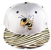 Image of Georgia Tech University Vintage Inspired Snapback by Community 54