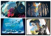 Image of Where the Rainbow Ends Postcards (set of 4)