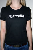 Image of White logo (Girlie shirt)