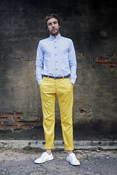 Image of Mustard Yellow Chinos
