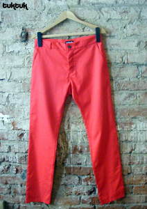 Image of Dusty Red Chinos
