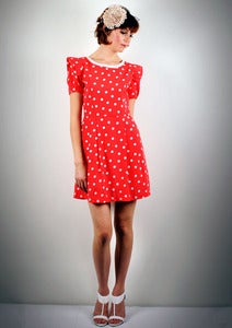 Image of polkadot jess dress -1