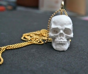 Image of White Skull Necklace