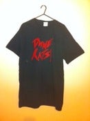 Image of DUNE RATS T SHIRT BLACK (RED LOGO)