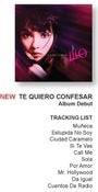 Image of CD “Te Quiero Confesar”