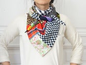 Image of Le Foulard - Doublure Gris