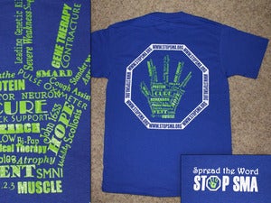 Image of Stop SMA Spread the Word Tee