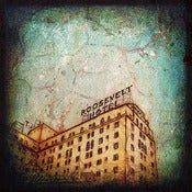 Image of Hollywood Series, Roosevelt Hotel" <br> Sizes: 4x4", 6x6" & 8x8" 