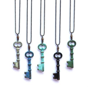 Image of Skeleton Key Necklace