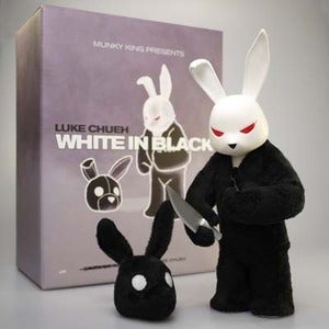 Image of WHITE IN BLACK by LUKE CHUEH - MUNKY KING