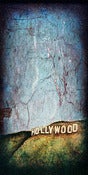 Image of "Hollywood Series, Sign" <br> Size: 12x6" <br> 2nd photo shows size