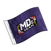 Image of Maryland's Team Fan Flag