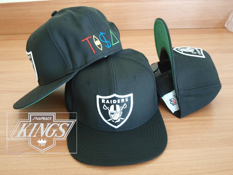 retro raiders snapback