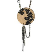 Image of Baroque drop necklace