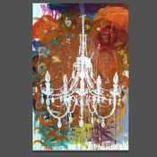 Image of chandelier 24 x 30 
