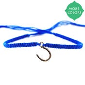 Image of Horseshoe Friendship Bracelet in Silver