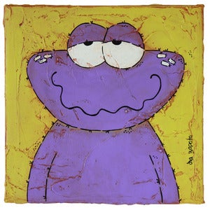 Image of Howard The Frog/green-purple