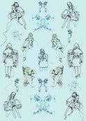 Image of 'KATHERINE GETS DRESSED PATTERN' NOTEBOOK