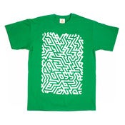 Image of ISOMETRIC GREEN T-SHIRT - LTD EDITION