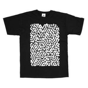 Image of ISOMETRIC NOIR T-SHIRT