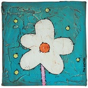 Image of The flower original artwork/Blue