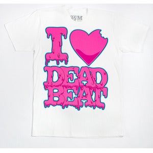 I Heart Deadbeat (White)