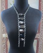 Image of Agate Ladder Necklace