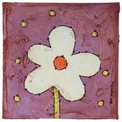 Image of The Flower original artwork/Purple