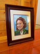 Image of Portrait encadré de Gabrielle Roy / Framed Portrait of Gabrielle Roy