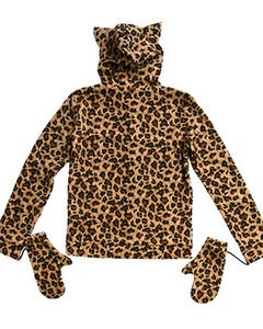 Image of Darkside Natural Leopard Paw Kitty Hoody