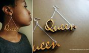Image of rare earth earrings