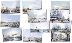 Image of William Parrott - Views of London 11x 9x6 prints