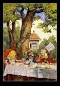 Image of Alice in Wonderland: 5 10x7 Prints by John Tenniel Set 2