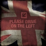 Image of Drive on the left 8x8 inch vintage photograph art print