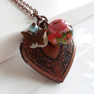 Image of Forever in my Heart Locket Necklace
