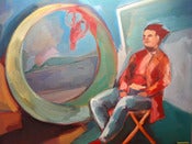 Image of The Bicyclist by Lena Verderano Reynoso