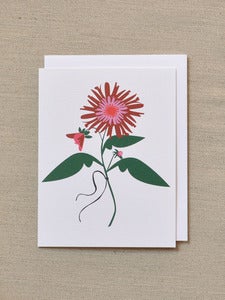 Image of Dahlia Note Card