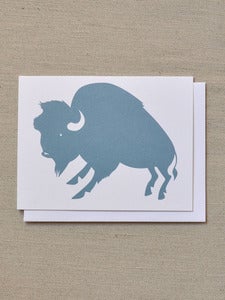 Image of Buffalo Note Card