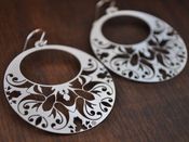 Image of Rosette earrings
