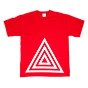 Image of TRIANGLE RED T-SHIRT - LTD EDITION